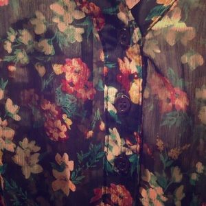 Mossimo {Target 🎯} 3/4 sleeve sheer top 💐